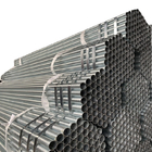 Hot Dipped Galvanized Round Steel Pipe AISI ASTM BS 0.5inch - 16inch OD